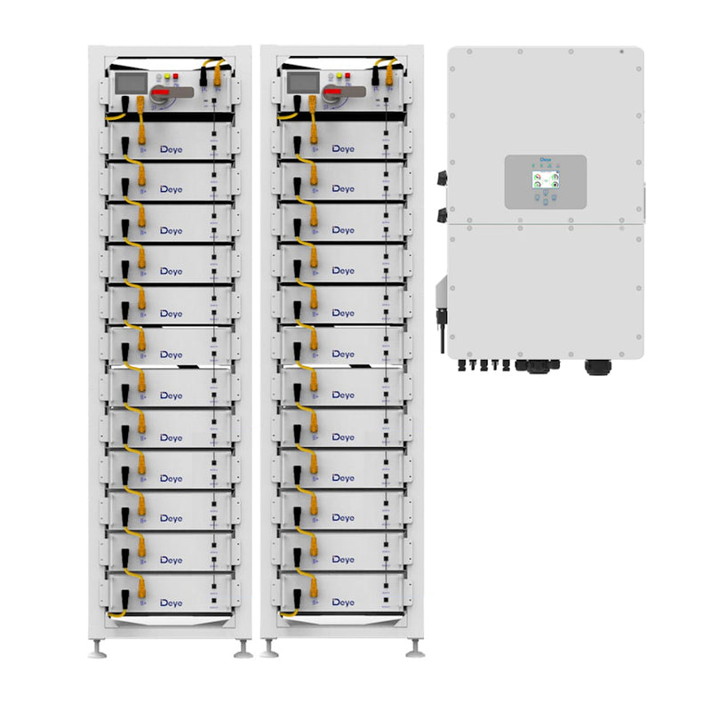 Deye 50KW &amp; 120kWh HV Battery Combo